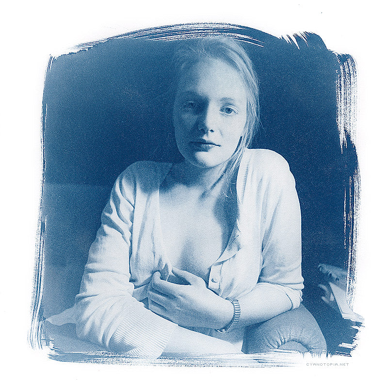 Cyanotype 50x50 cm