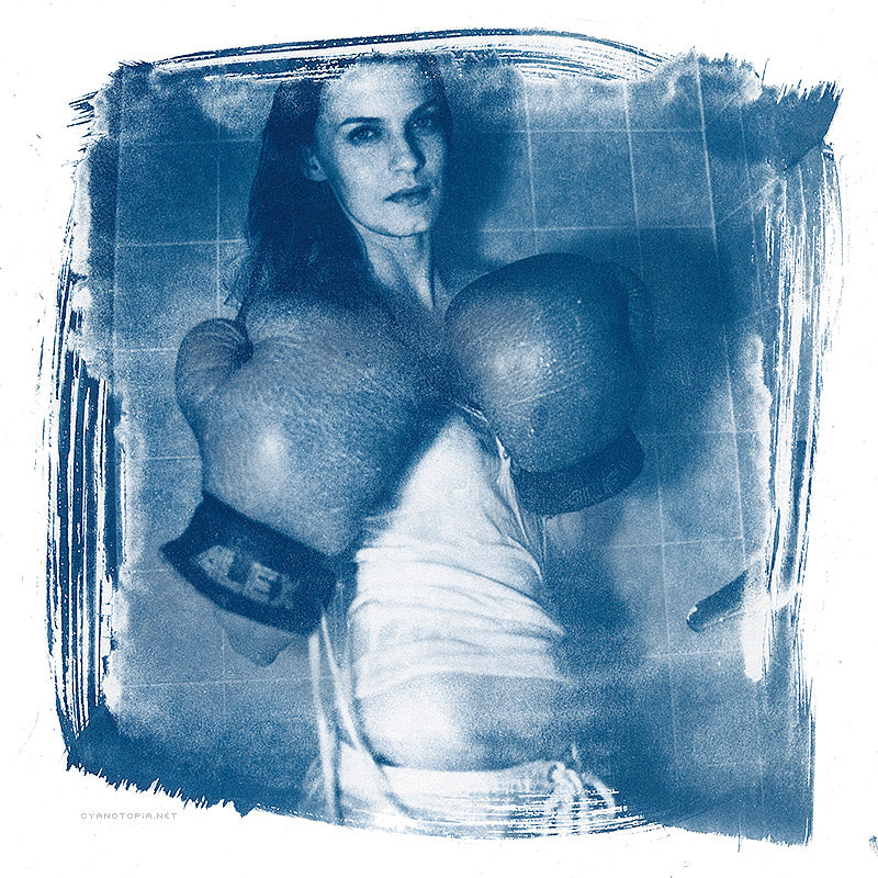 Cyanotype 20x20 cm