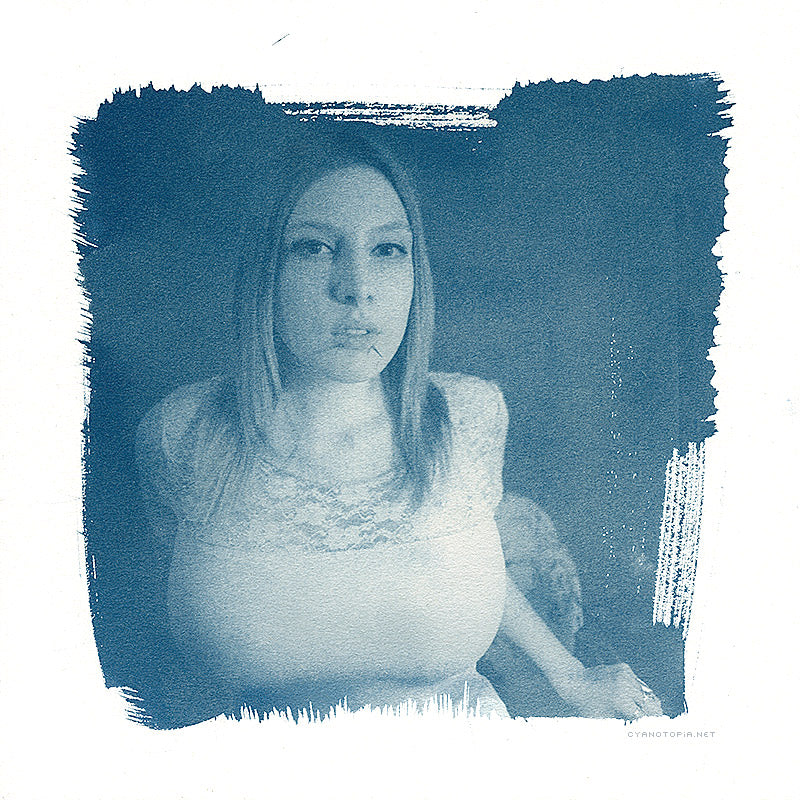 Cyanotype 20x20 cm