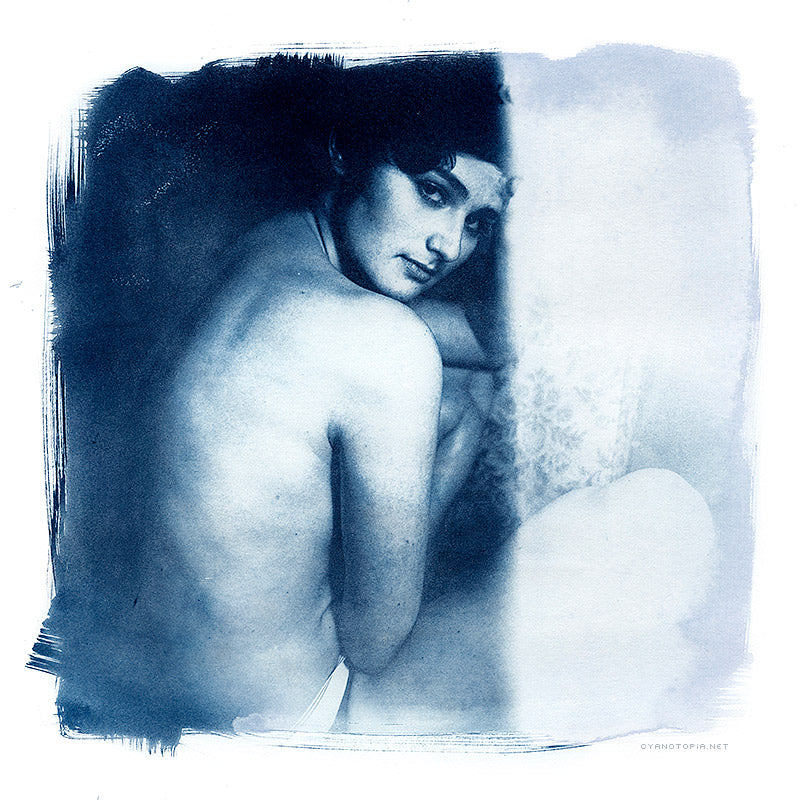 Cyanotype 50x50 cm